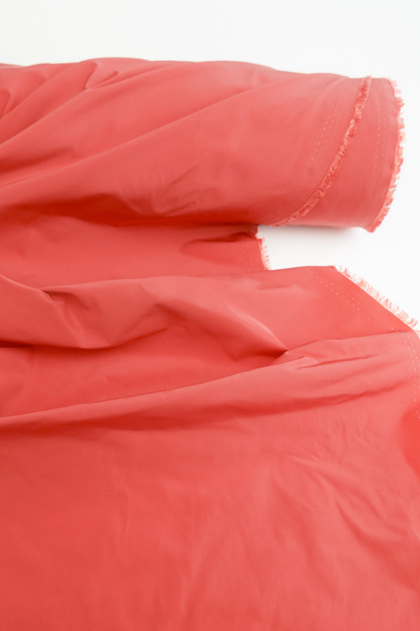 Aqua - Memory Yarn Taffeta | Papaya