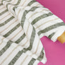 Simon - Striped Linen | Olive