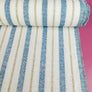Simon - Striped Linen | Sky Blue