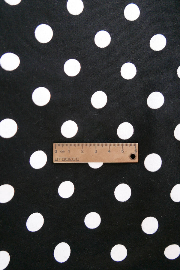 Lucy - French Terry Sweatshirting | Polkadot