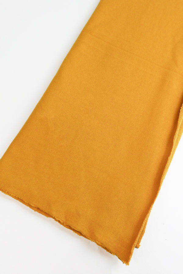 French Terry Sweatshirting | Ochre #8