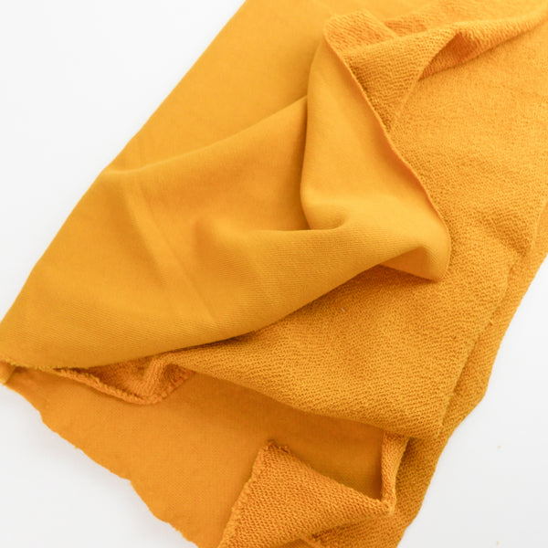 French Terry Sweatshirting | Ochre #8 (LAST CUT - 2.3M)
