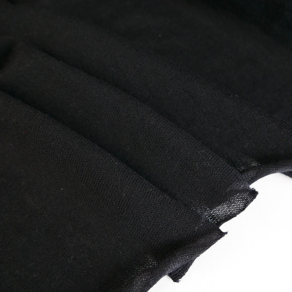 Francesca - Japanese Merino Knit | Black (LAST CUT - 1.9M)