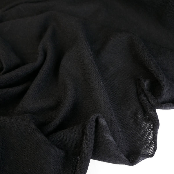 Francesca - Japanese Merino Knit | Black