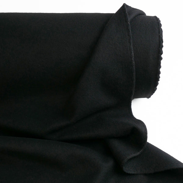 Naomi - Japanese Wool Coating | Black