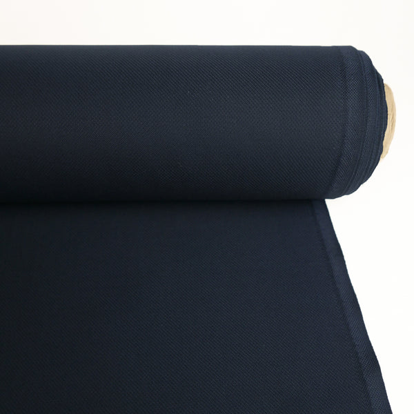 Oxford Suiting - Japanese Wool Suiting | Midnight Blue