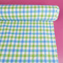 Maggie - Japanese Cotton | Lime Check