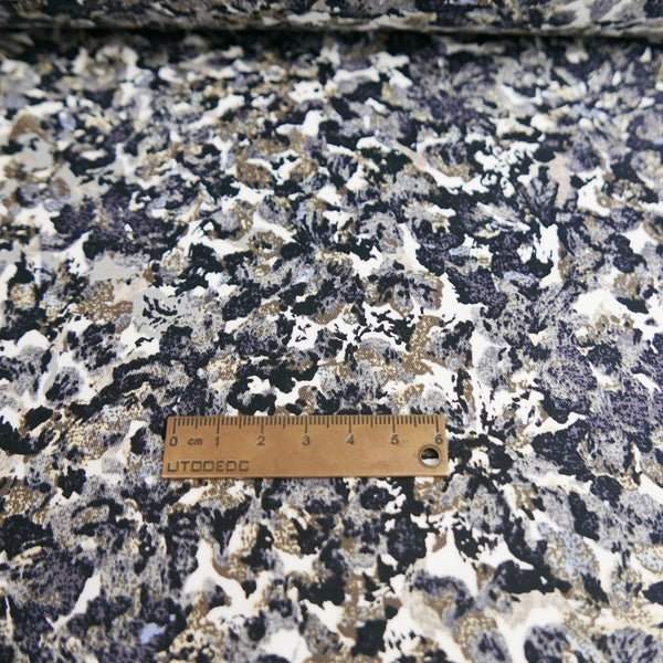 Erica - Mercerised Cotton Print | Pumice