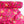 Printed Silk Georgette | Orange Orchid