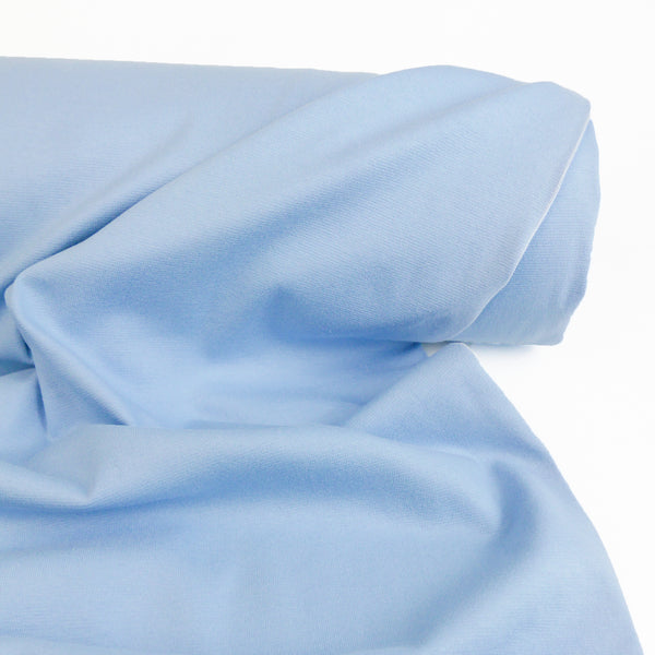 Australian Combed Cotton Ribbing | Baby Blue