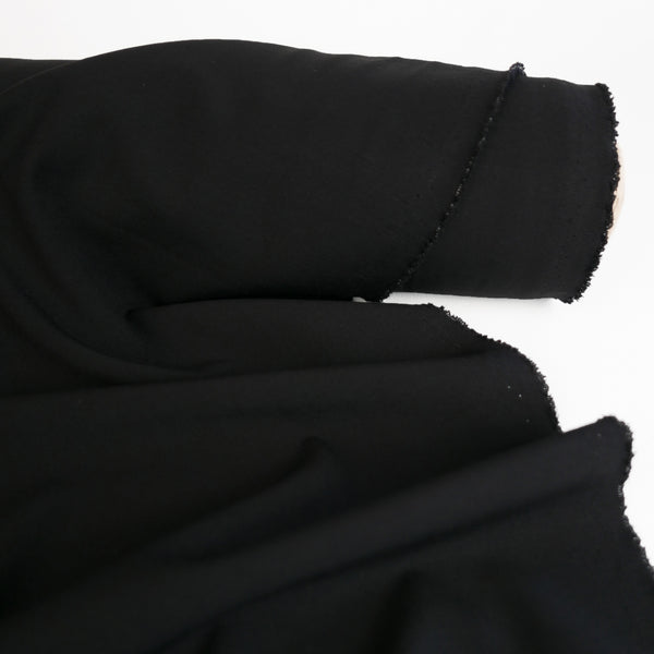 Ankara - Two-Way Stretch Wool Suiting | Black
