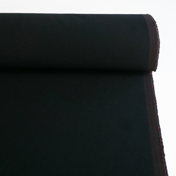 Madrid - Two-Way Stretch Merino Suiting | Raven
