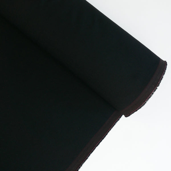 Madrid - Two-Way Stretch Merino Suiting | Raven