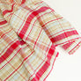 Laurent - French Cotton | Rhubarb Check
