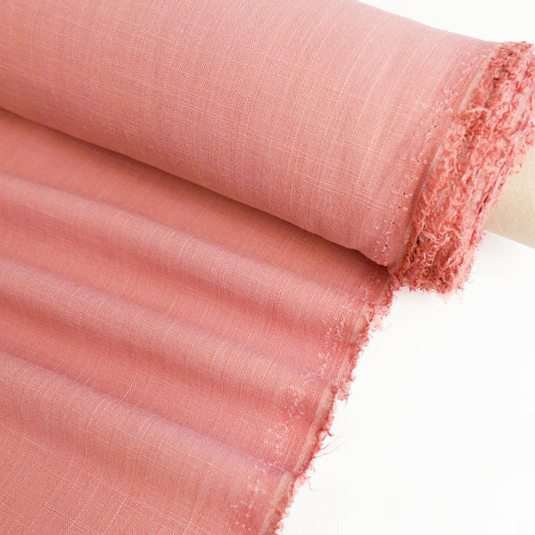 Christina - Yarn Dyed Linen | Blush