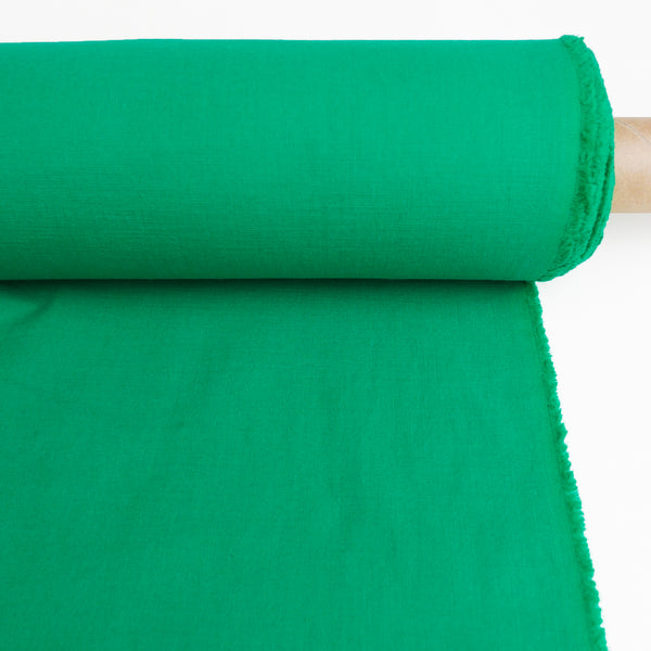 Bambi - Stretch Linen | Emerald