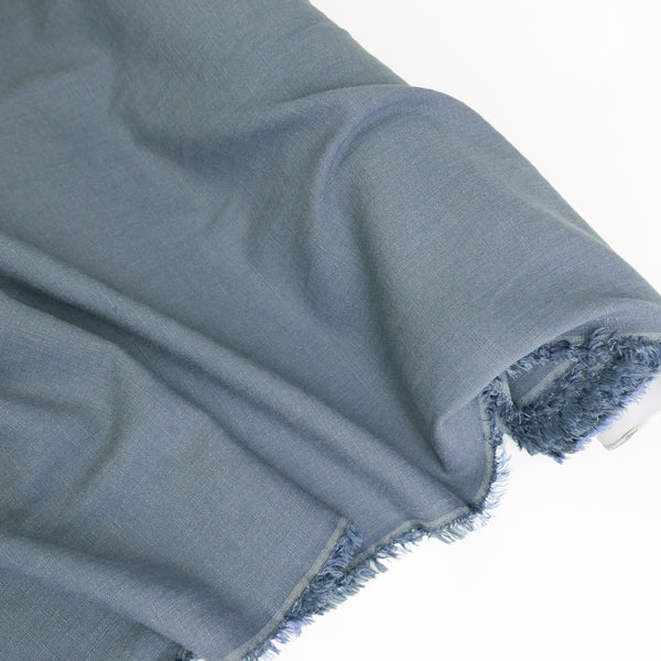 Christina - Yarn Dyed Linen | Denim Blue