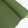 Jill - Italian Crosshatch Linen | Leaf Green