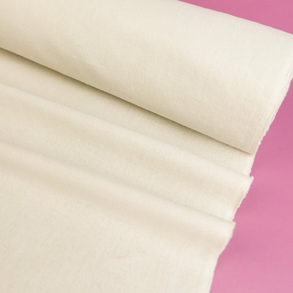 Korean Crosshatch Linen | Pumice