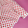 Hokkaido - Printed Seersucker Cotton | Red Polkadot