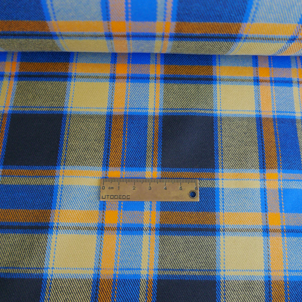 Kaia - Japanese Cotton Flannel | Tangerine