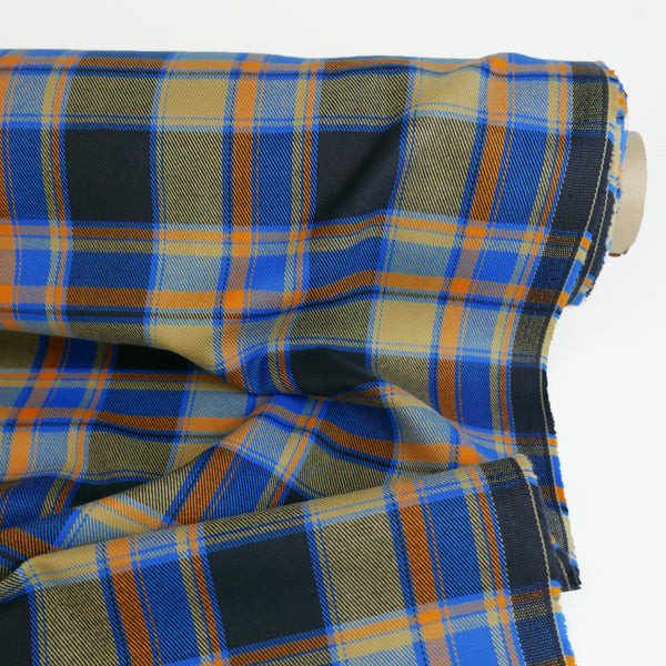 Kaia - Japanese Cotton Flannel | Tangerine
