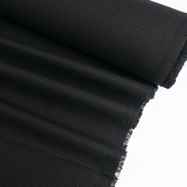 Taku - Sashiko Embroidery Cotton | Black