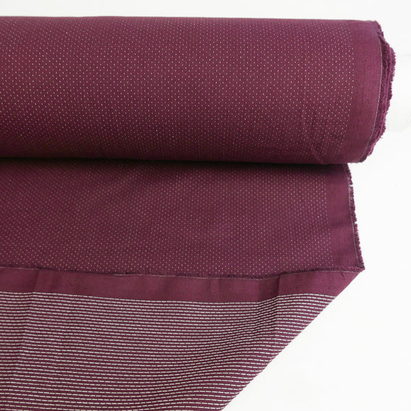 Taku - Sashiko Embroidery Cotton | Merlot