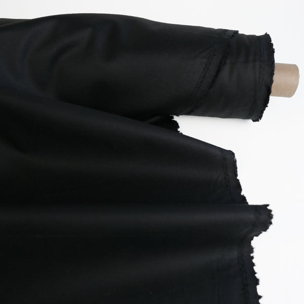 Tandi - Japanese Polished Twill | Black