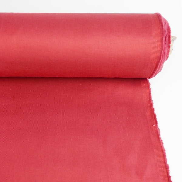 Nadia - Cotton Sateen | Raspberry