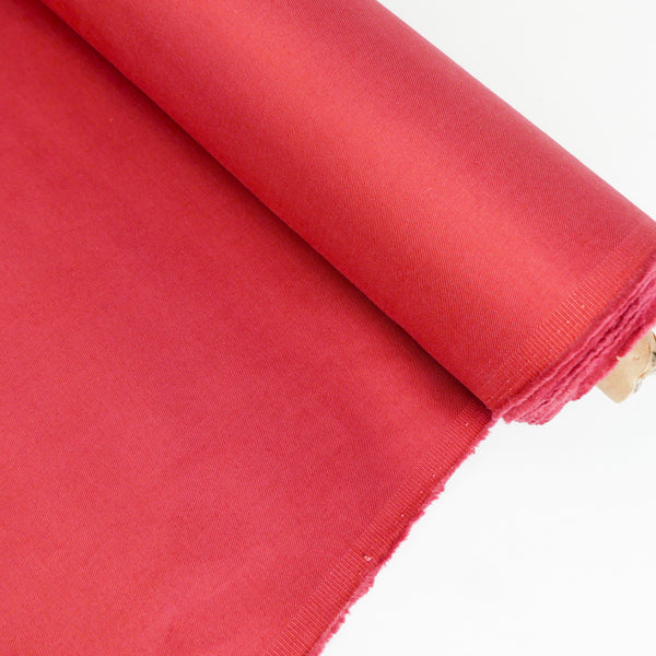 Nadia - Cotton Sateen | Raspberry