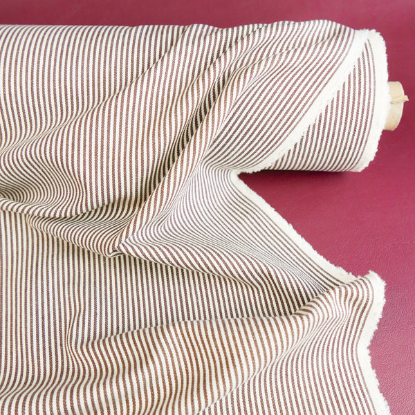 Juniper - Japanese Ticking Stripe | Espresso