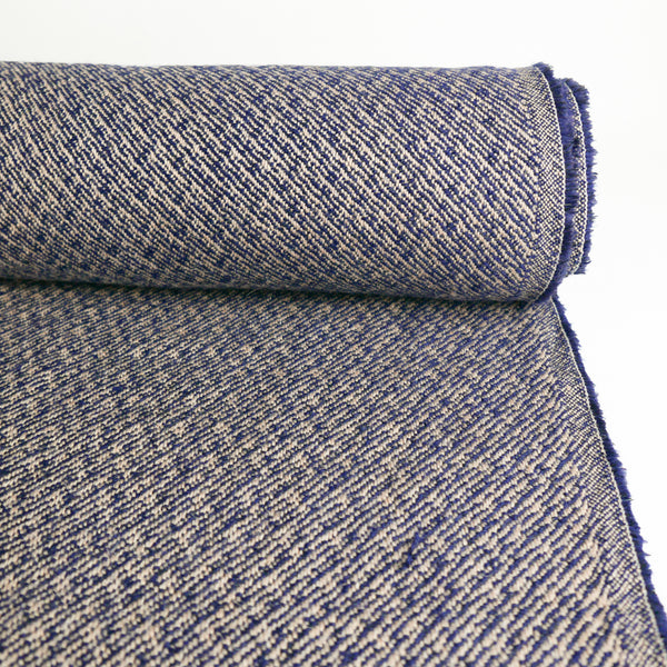 Rome - Japanese Wool Boucle | Blueberry