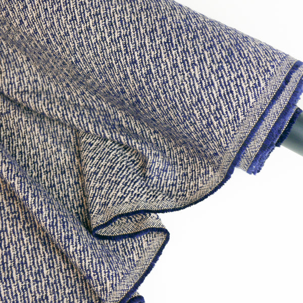 Rome - Japanese Wool Boucle | Blueberry