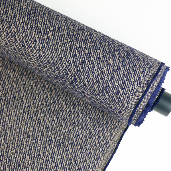 Rome - Japanese Wool Boucle | Blueberry