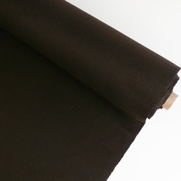 Sable - Japanese Wool Coating | Chocolate