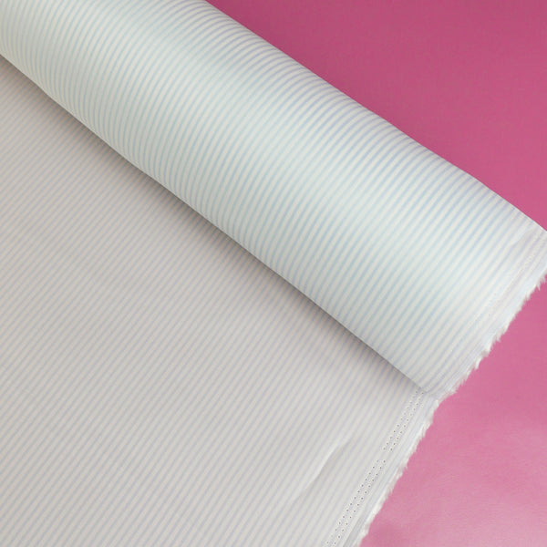 Bemberg Lining | Ice Stripe