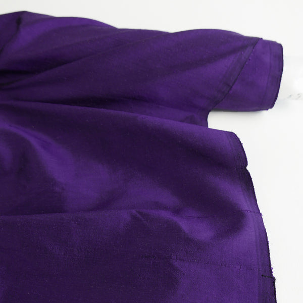 Indian Shot Silk Dupion | Grape (LAST CUT - 1.5M)