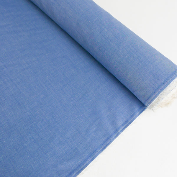 Florence - Silk Cotton Poplin | Sky Blue