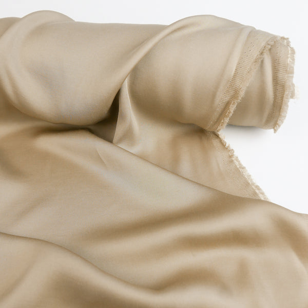 Serena - Japanese Sustainable Satin | Biscuit #11