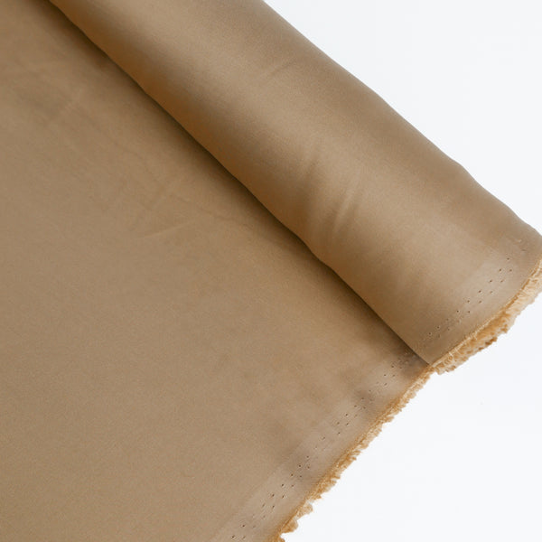 Serena - Japanese Sustainable Satin | Caramel #10