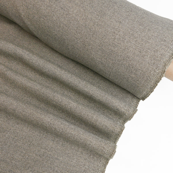 Japanese Double-Woven Wool Coating | Hazelnut