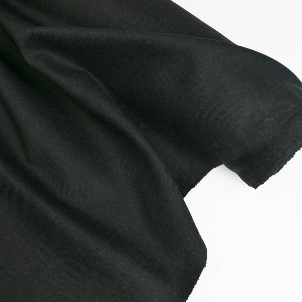 Barathea - Italian Wool Suiting | Graphite