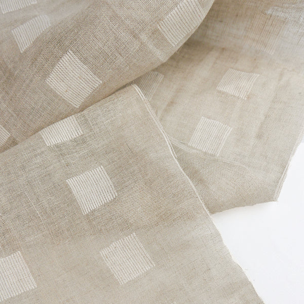 Goa - Indian Gauze Jacquard | Wheat