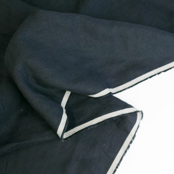 Jack - European Yarn Dyed Linen | Black