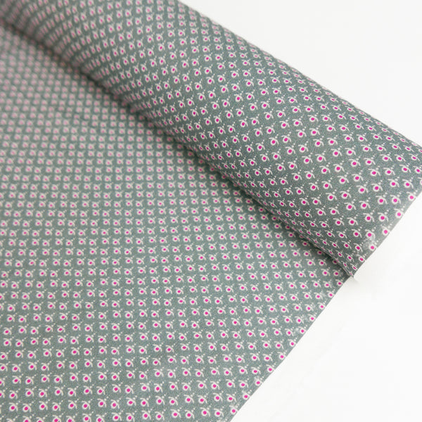 Izmir - Turkish Printed Rayon | Ash