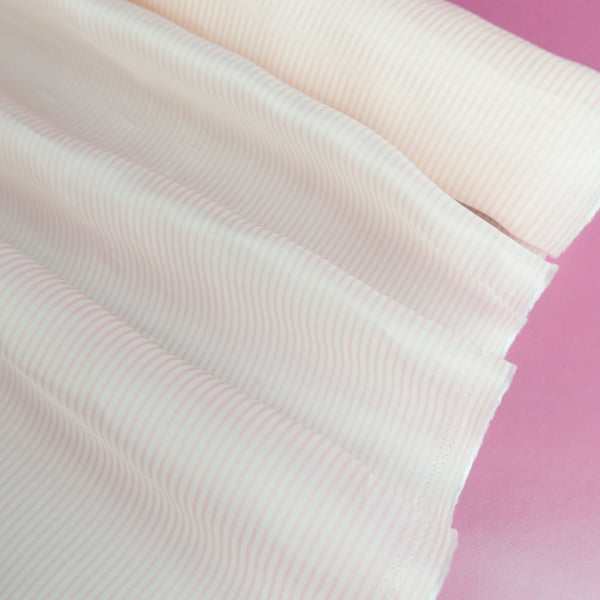 Bemberg Lining | Rose Stripe