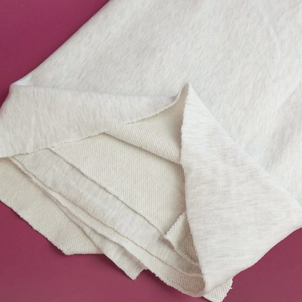 French Terry Sweatshirting | Snow Marle