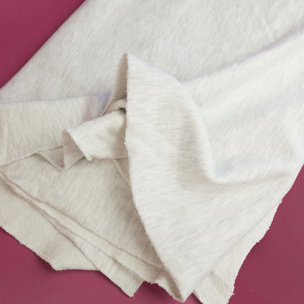 French Terry Sweatshirting | Snow Marle