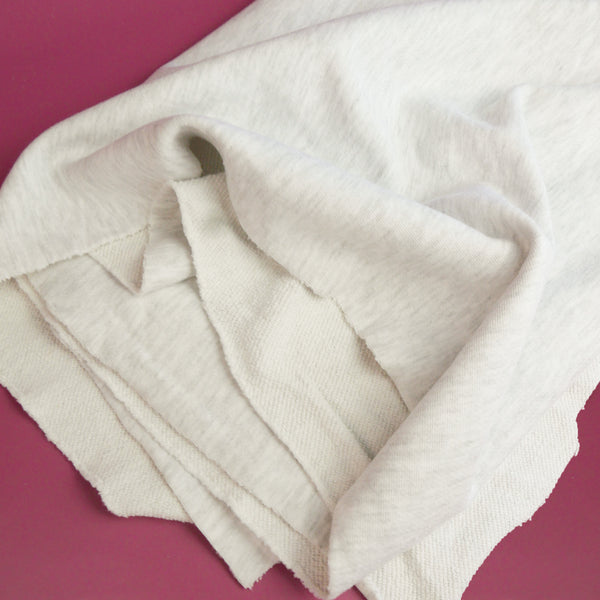 French Terry Sweatshirting | Snow Marle